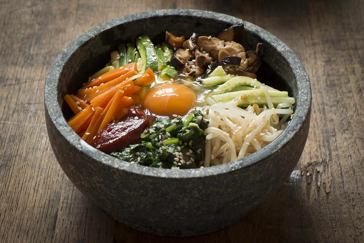 Hoy Cocinamos Bibimbap, receta fácil para todos! 1 Bibimbap receta