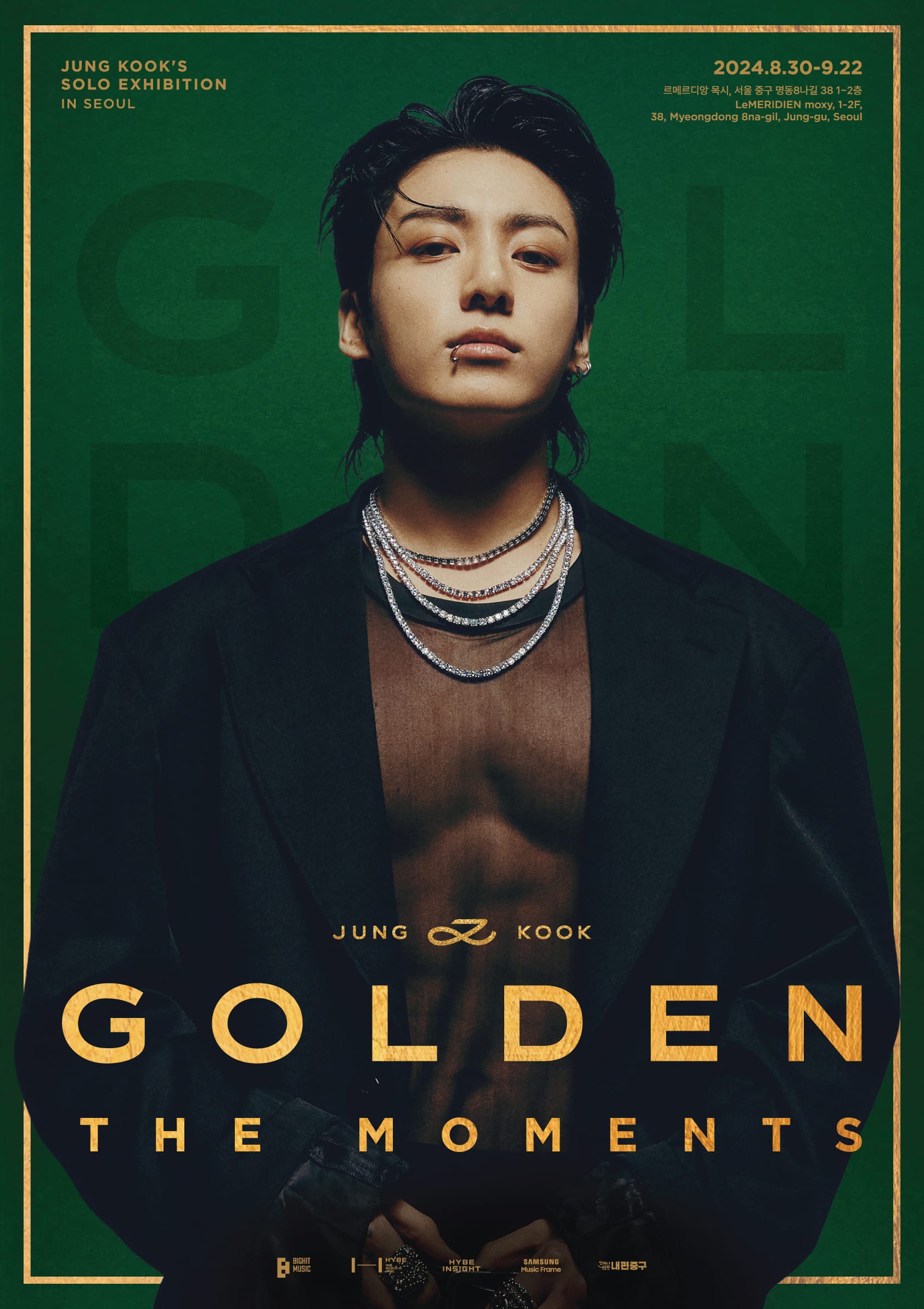 Jungkook Golden Exhibición