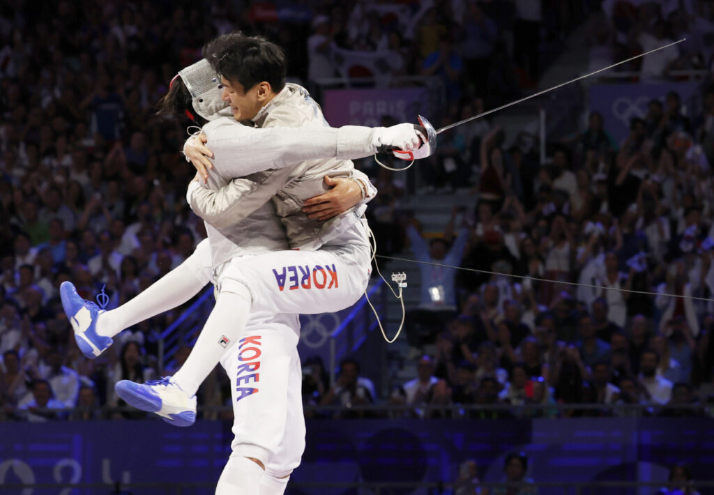 Juegos Olímpicos 2024, de la duda a la gloria 5 Medalla de oro en esgruma para Core en los Jugos Olímpicos 2024
