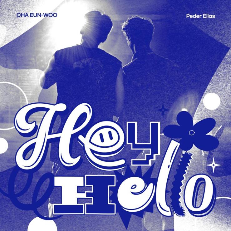 Cha Eun-woo y Peder Elias al fin trabajarán juntos 2 Imagen compartida por Cha Eun woo para su colaboración con Peder Elias, Hey Hello