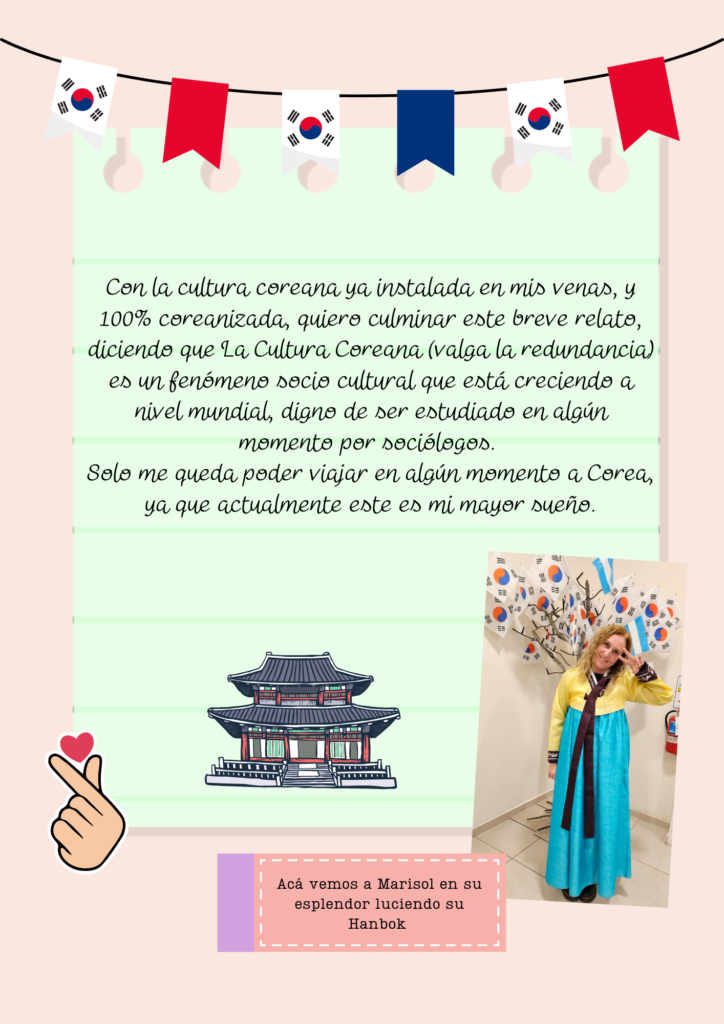 Las cartas de las Locas y Locos por Corea 6 Carta de los amantes de Corea