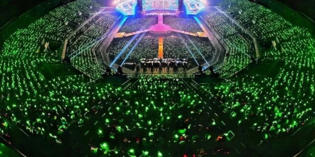 "Mantengan a IU fuera del césped" fútbol versus K-pop 4 Futbol versus K-pop El estadio más grande de K-pop de Corea del sur