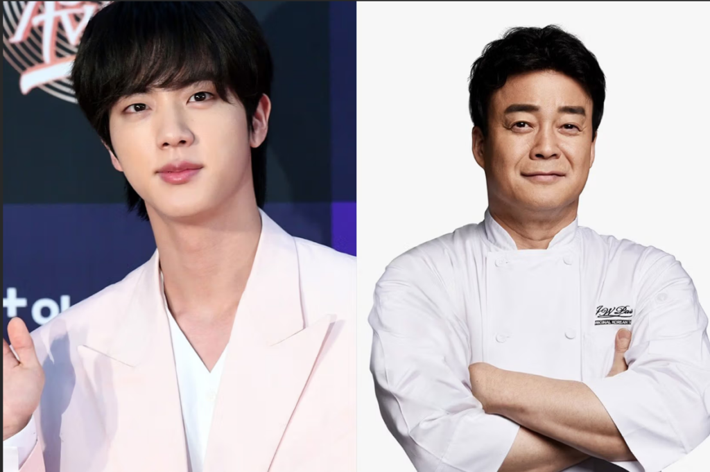 Paik Jong-won: El Magnate Juez de Guerra de Cucharas 4 Paik Jong won y Jin de BTS hicieron un licor juntos