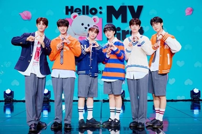 Conoce a The Wind, El grupo más joven de K-pop 2 El grupo de K-pop The wind presentó Hello my first love