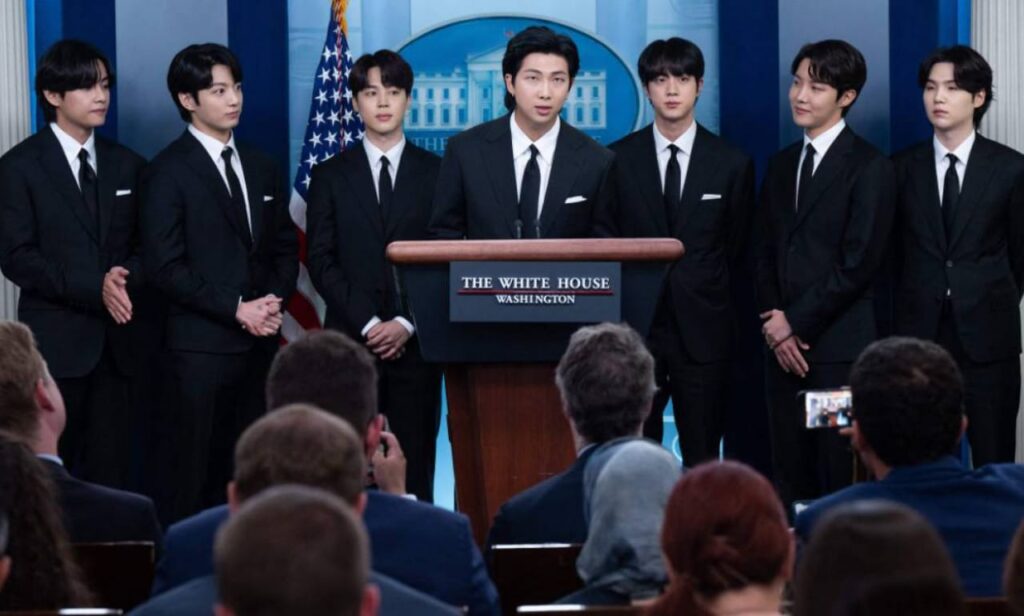 BTS y La Fundación del Museo Nacional de Corea 4 BTS en la Casa Blanca como embajadores culturales