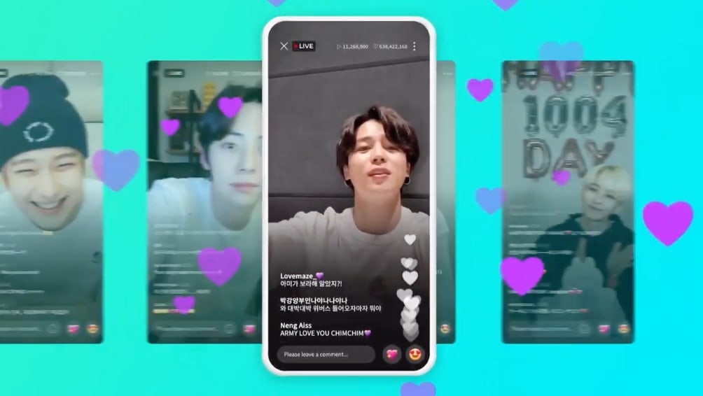 Weverse, la plataforma líder de K-pop en el ojo del huracán 2 Así son los weverse live con tus idols favoritos de k-pop