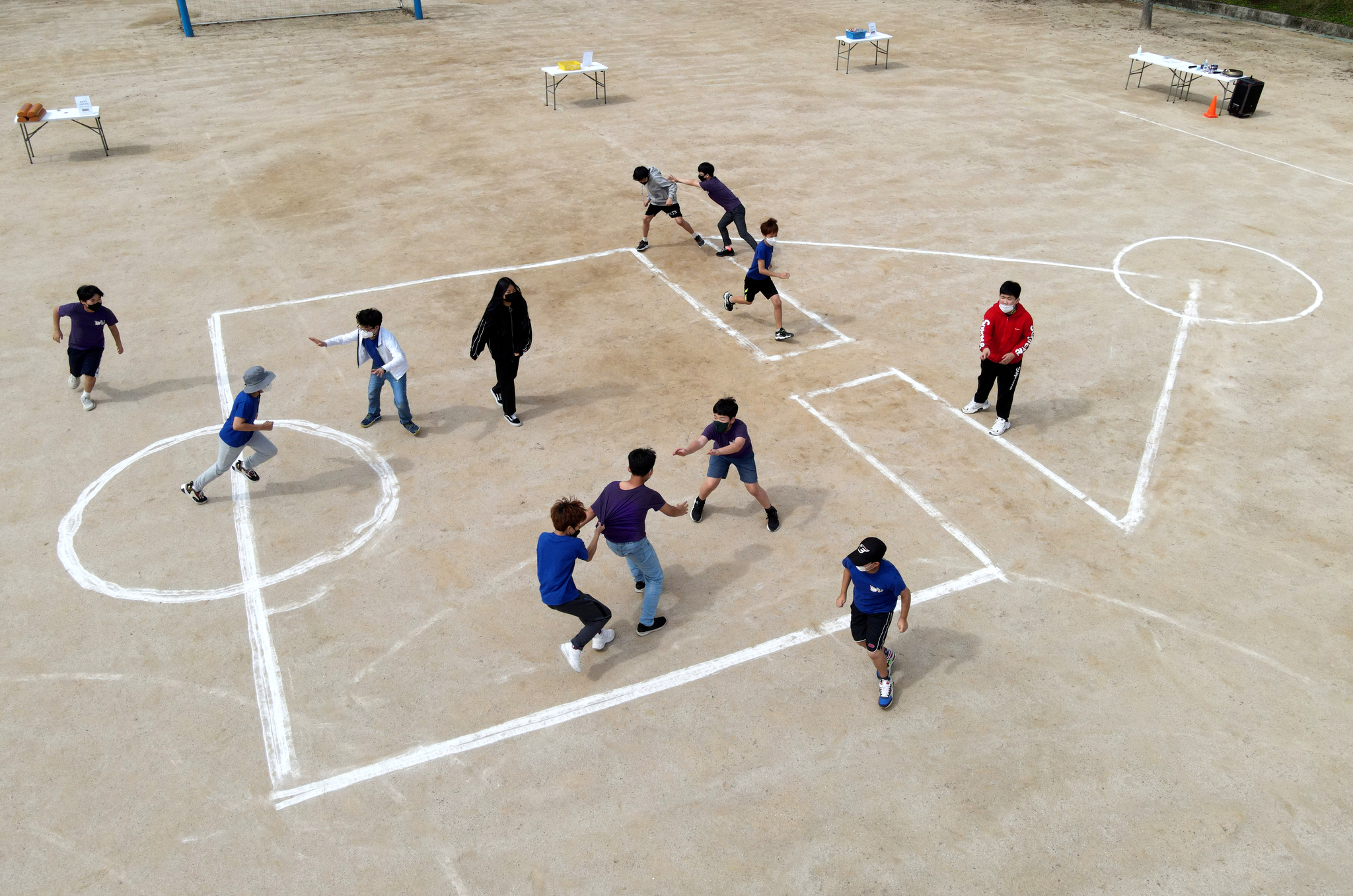 los juegos coreanos dentro de el juego del calamar