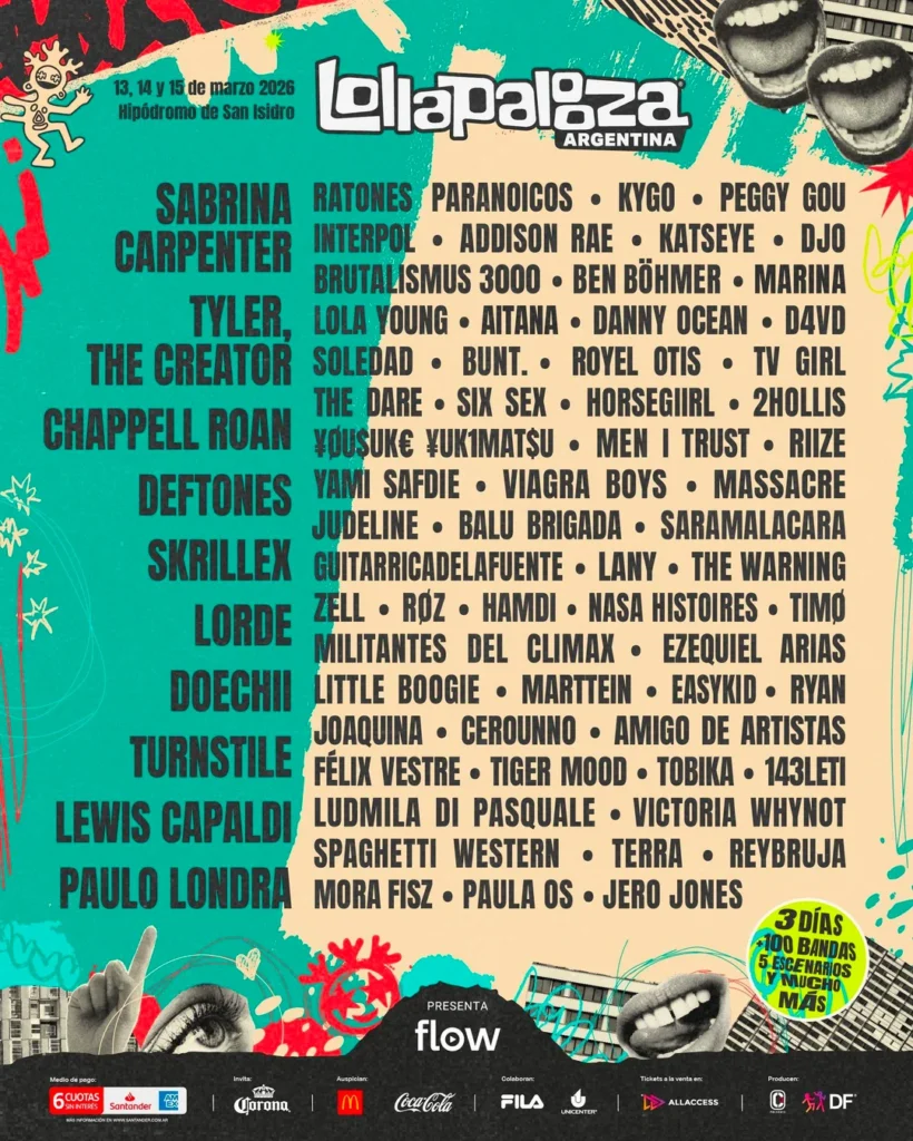 Riizef1 K-pop Lollapalooza 2026