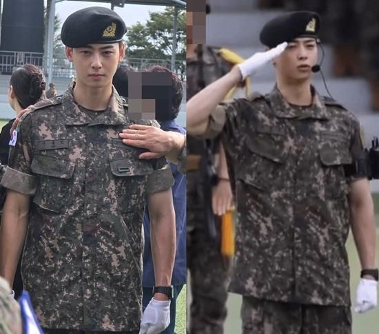 Cha Eun-woo Conquista Hasta en el Servicio Militar 1 Cha Eun-woo servicio militar