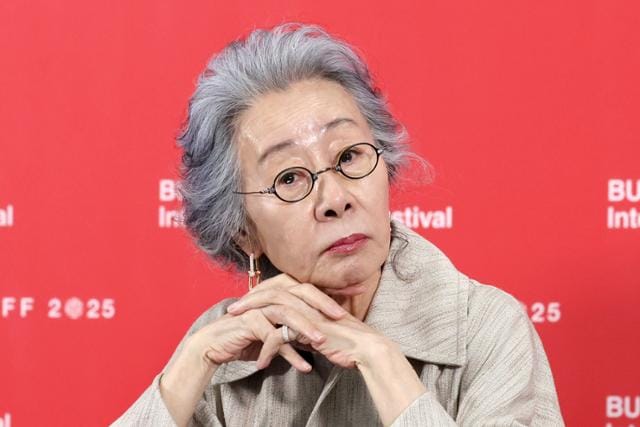 Youn Yuh-jung conferencia de presna BIFF