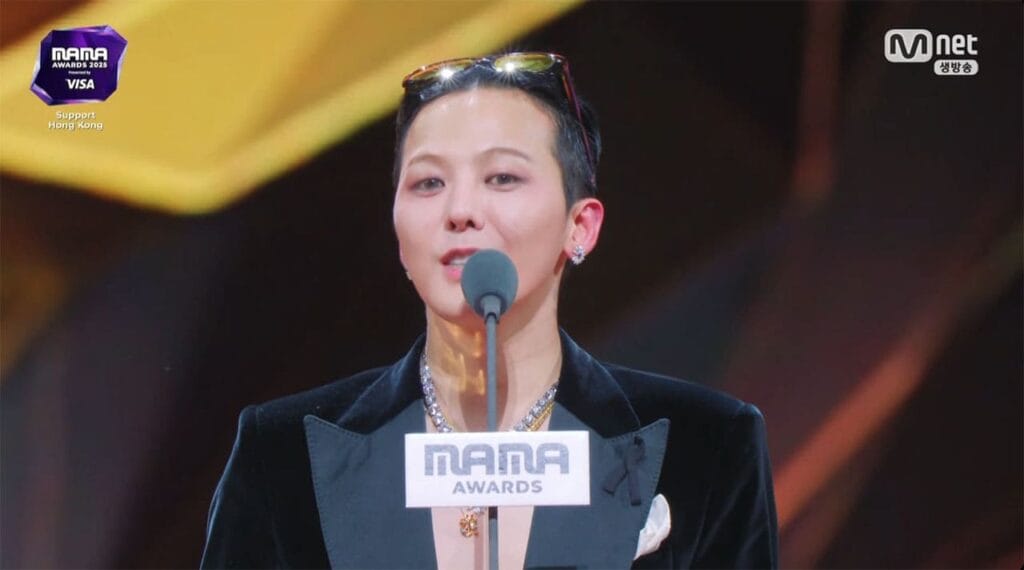 MAMA 2025: Lista Completa de Ganadores y Todo Sobre Estas dos Noches llenas de Emoción y Respeto 8 G-Dragon ganador best artist daesang mama 2025