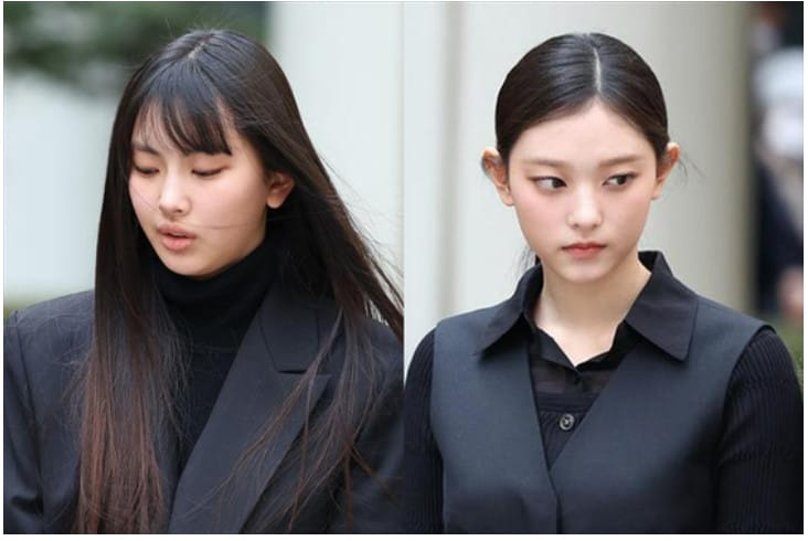 Hyein y Haerin Captura 2 NewJeans Hyein y Haeri