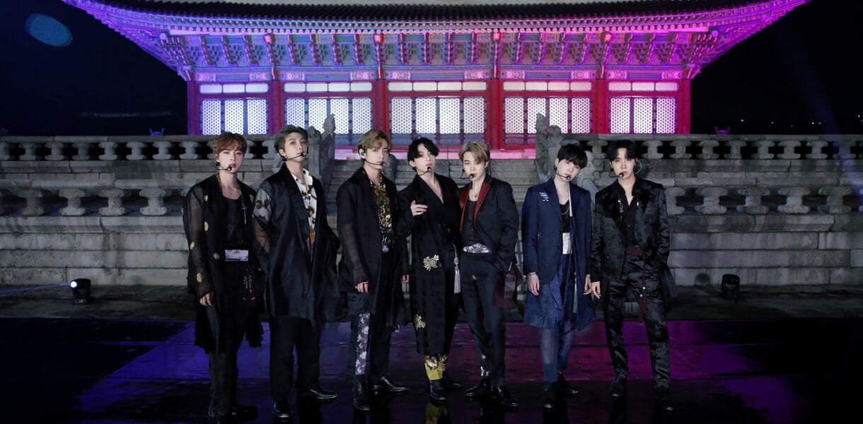 concierto de BTS en Gwanghwamun