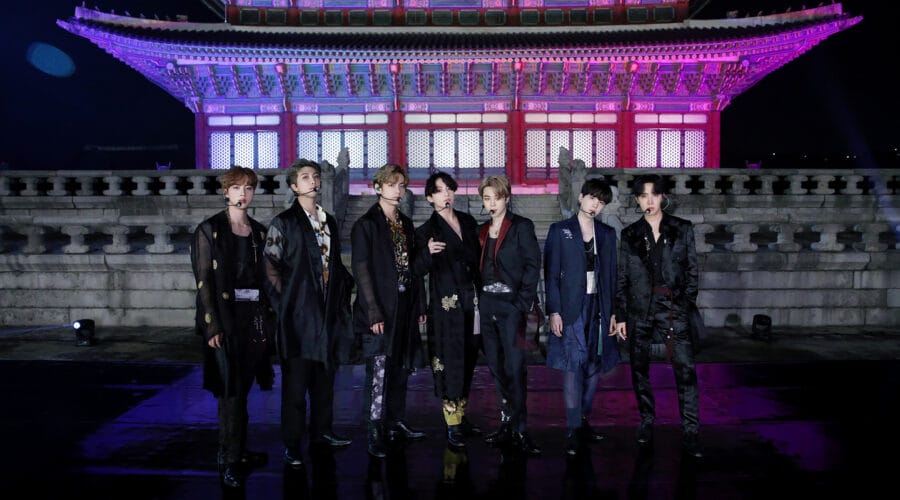 concierto de BTS en Gwanghwamun